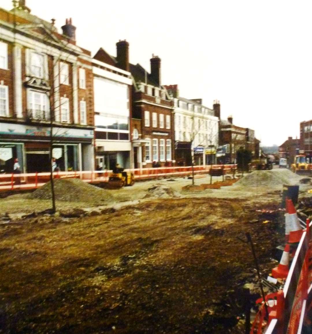 The cobbles were laid in 1999. Picture: Steve Salter