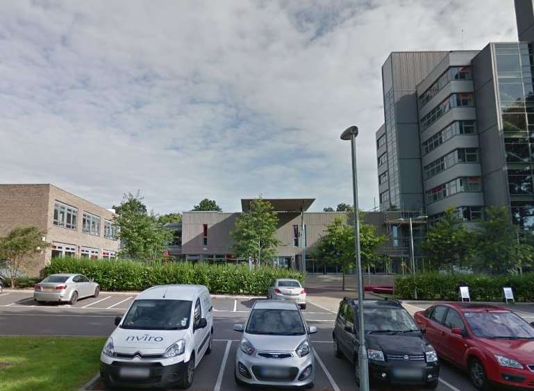 Mid-Kent College in Maidstone. Picture: Google.
