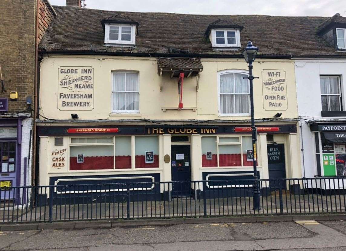 The Globe Inn has been listed on the market for £325,000