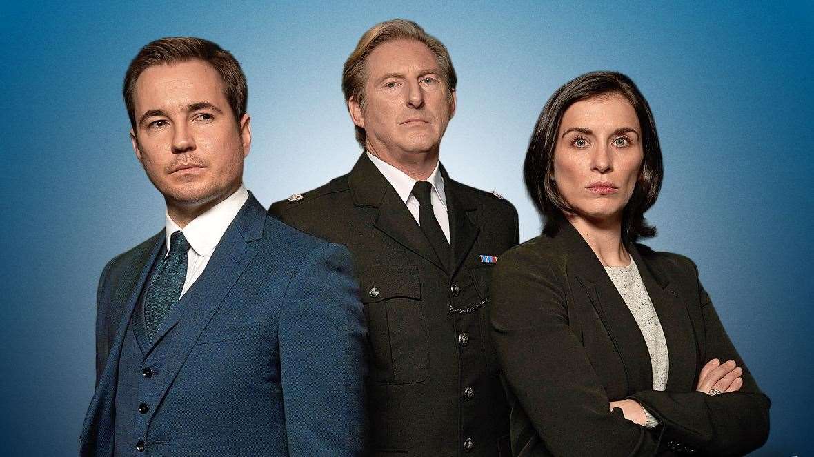 The Line of Duty cast. Picture: BBC TV (46959534)