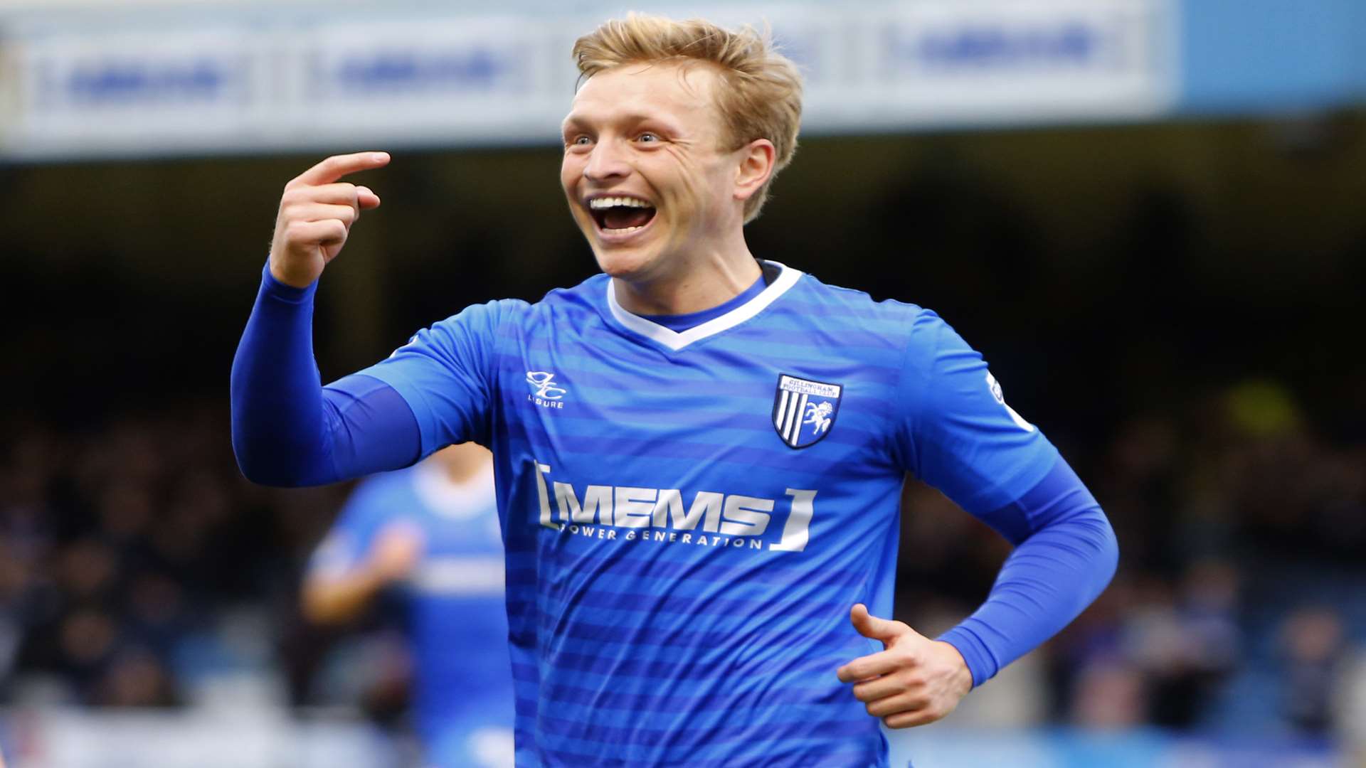 Josh Wright all smiles after his opener from the spot the last time Southend were in town Picture: Andy Jones