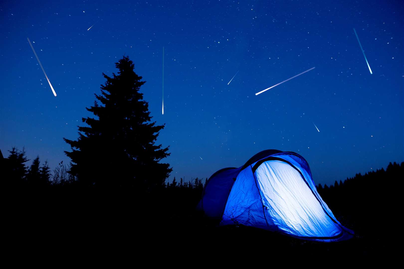 The Perseid shower is said to be the best meteor shower of the year. iStock image.