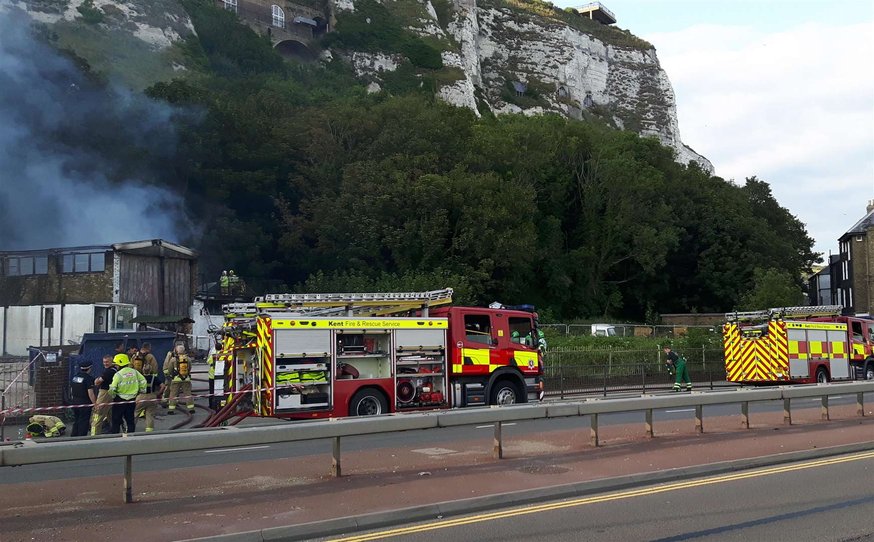 The cause of the fire is not yet known. Picture: Sam Lennon