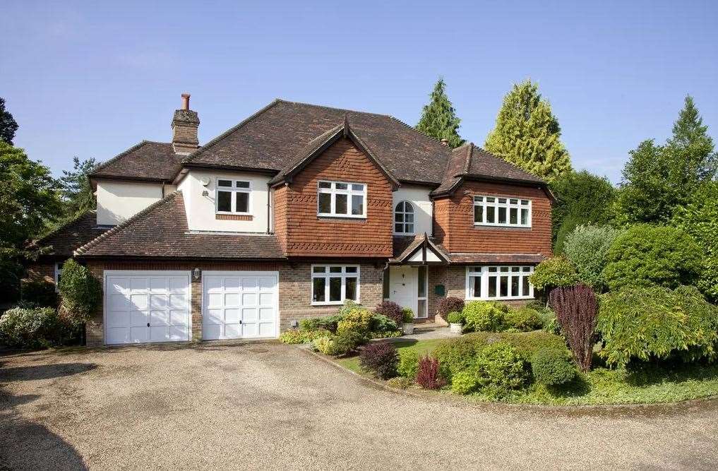 This five-bedroom detached house in Kippingto Road, Sevenoaks, is available through Savils for £3,050,000