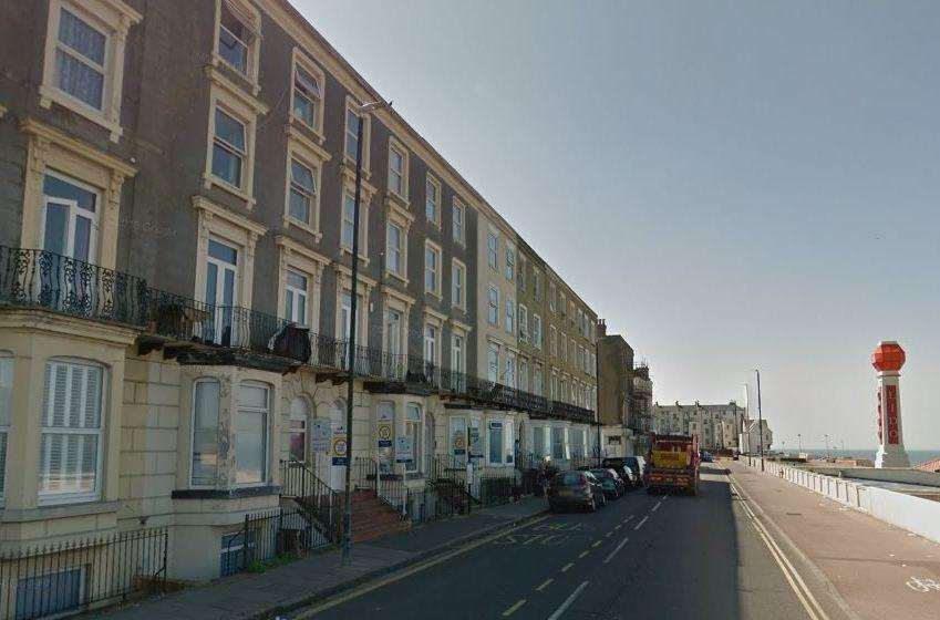 The assault took place in Ethelbert Terrace. Picture: Google Street View (4790304)