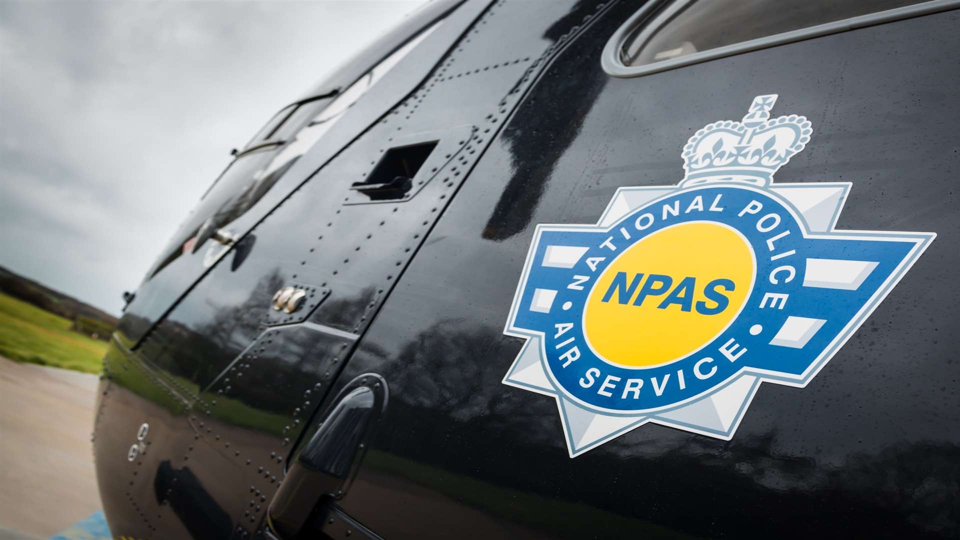Police helicopters are operated by the National Police Air Service