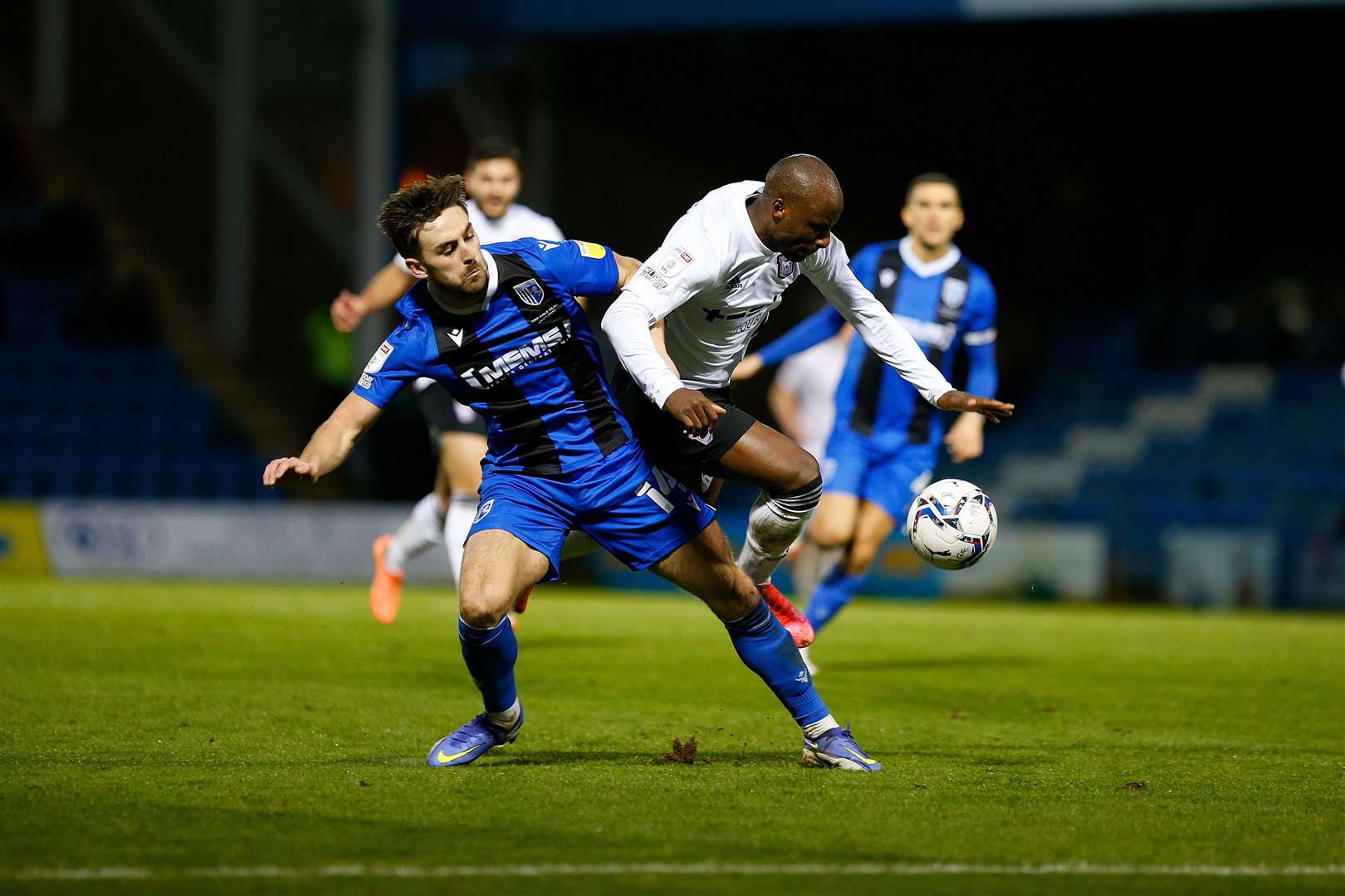 Robbie McKenzie leaves after two seasons with Gillingham Picture: Andy Jones