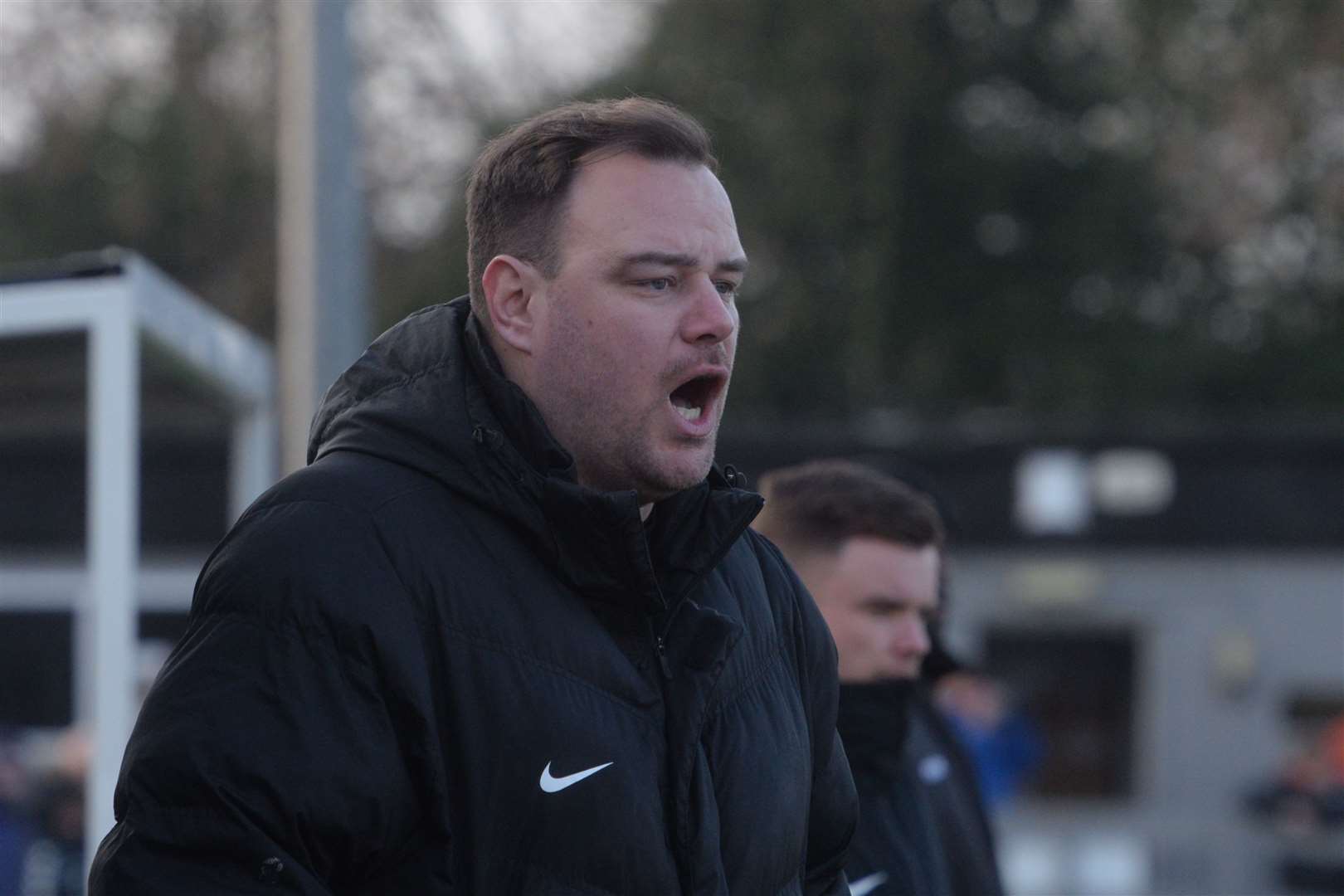 Herne Bay manager Ben Smith. Picture: Chris Davey