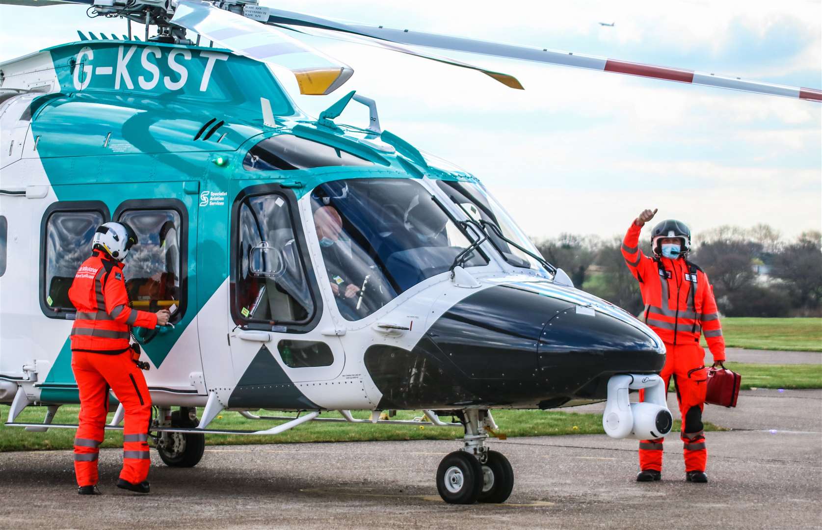 The charity is looking to buy its second helicopter. Stock picture: KSS