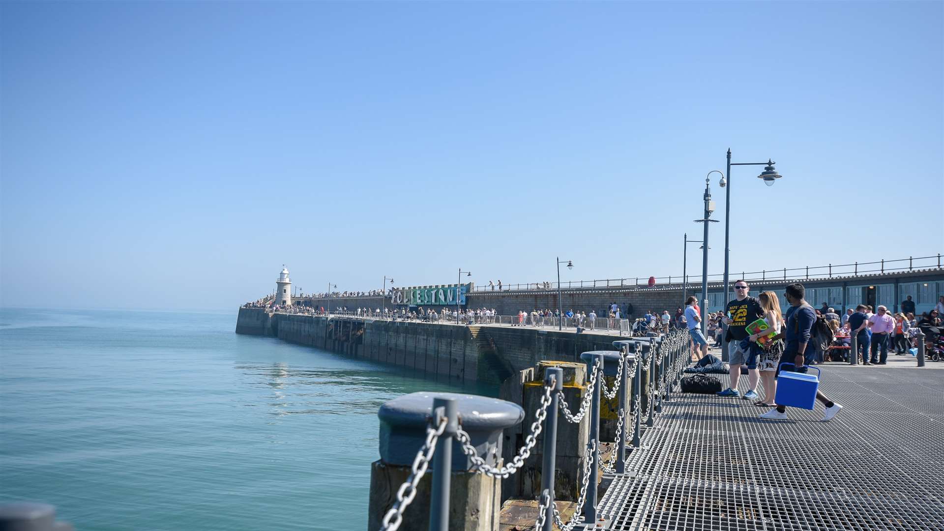 Folkestone Harbour Arm has become a major hit since it opened in 2015