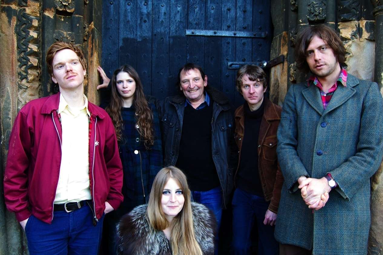 Mike Heron, centre back, original member of Incredible String Band, is joining forces with the Trembling Bells