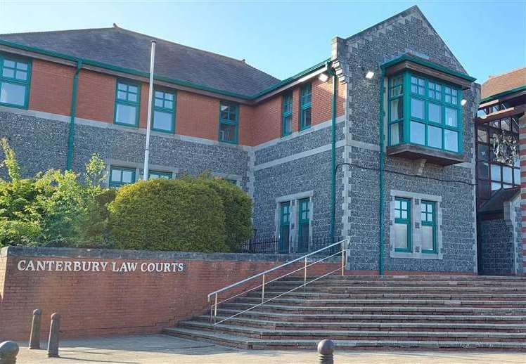 The raiders were sentenced at Canterbury Crown Court