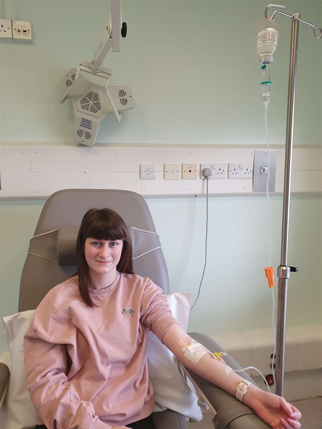 Natalie Beeton relies on immunoglobulin medicines to protect against serious illness due to her immunodeficiency (NHS Blood and Transplant/PA)