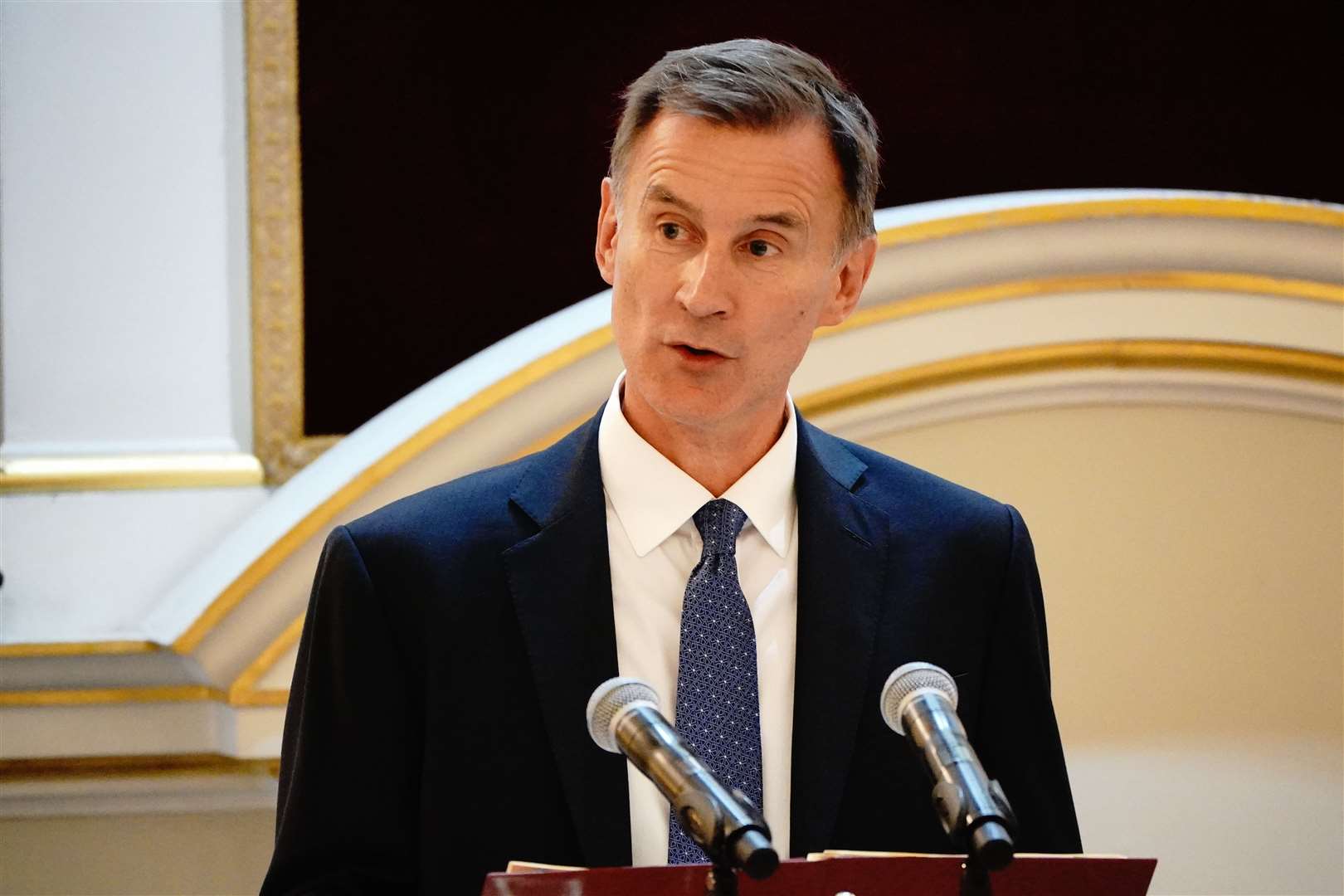 Chancellor Jeremy Hunt said there is still ‘a long way to go’ to reach the Government’s target to halve inflation (Aaron Chown/PA)