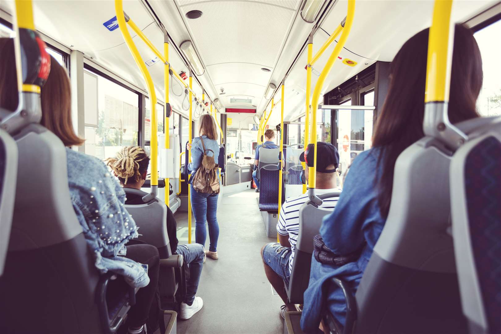 Using public transport can lower your carbon footprint. Picture: iStock.