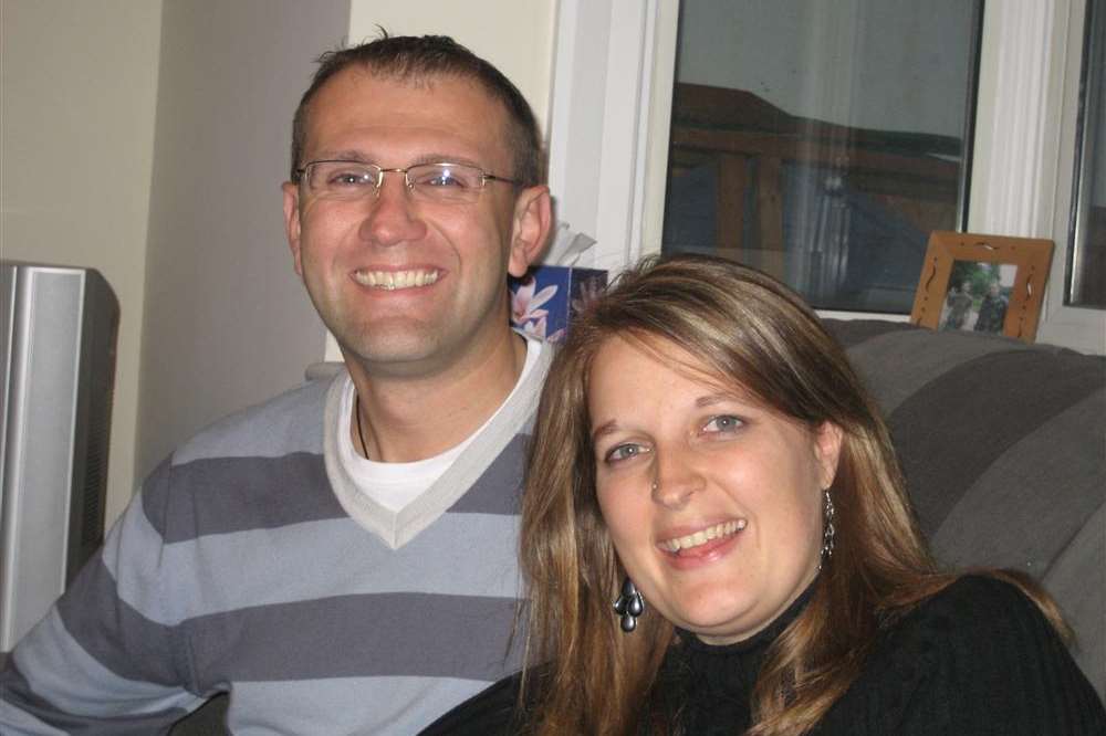 Mark Stanton and wife Fiona, both employees of the Mission Aviation Fellowship in Folkestone
