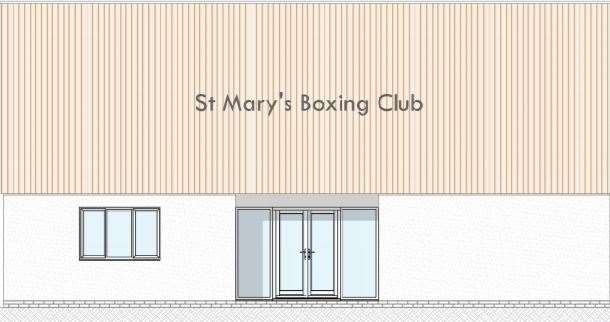 A design of what the new St Mary's Boxing Club could look like. Picture: Medway Council