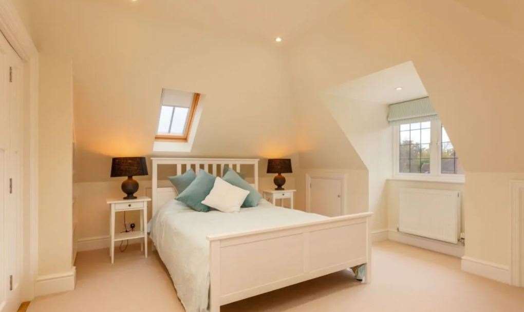 This bedroom could be used for extended family, guests or a nanny Picture: Helen Breeze Property Management