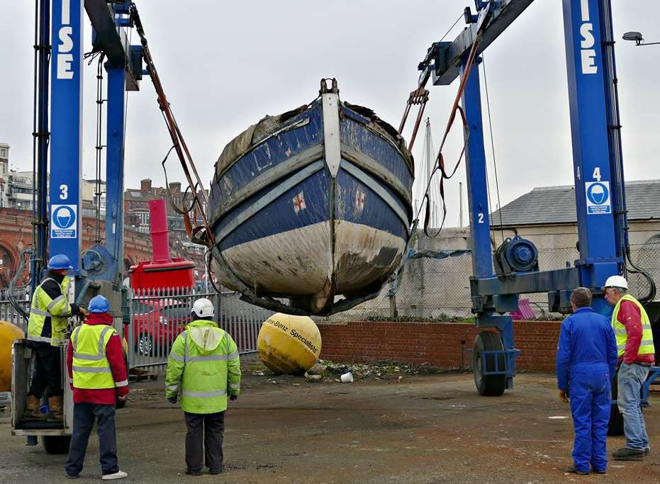 The Francis Forbes Barton has been brought back to its former home in Thanet Picture: Frank Leppard