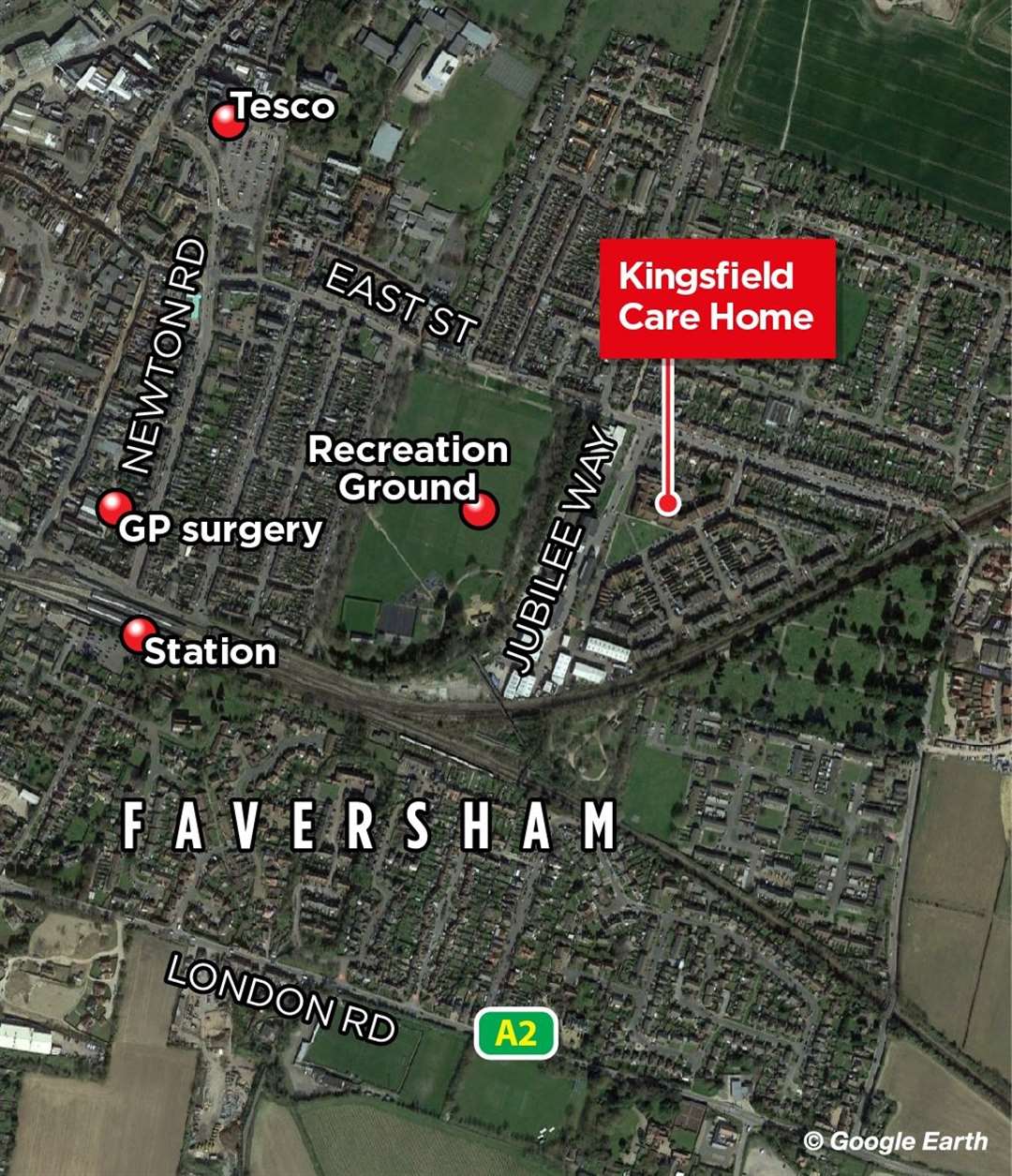 Kingsfield Care Centre sits very close to the heart of Faversham