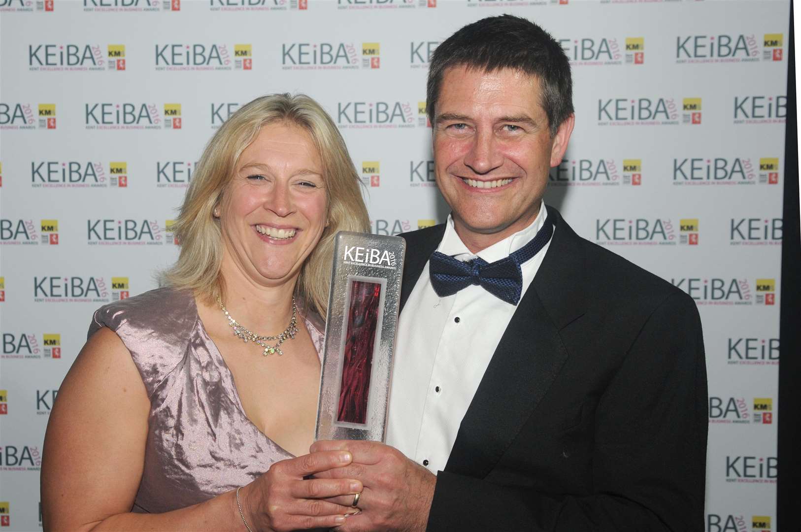 Carla and Robin Betts of Winterdale Cheesemakers, which won Land-based Business of the Year