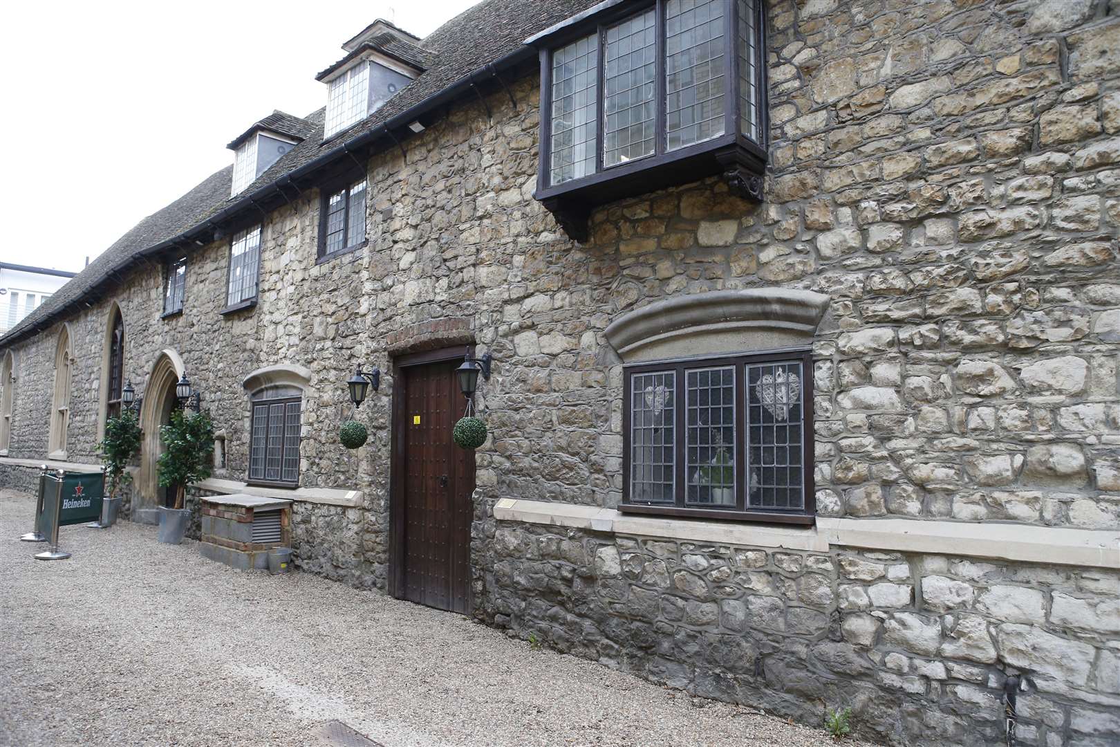 It was previously used as a medieval banqueting hall, party or wedding venue