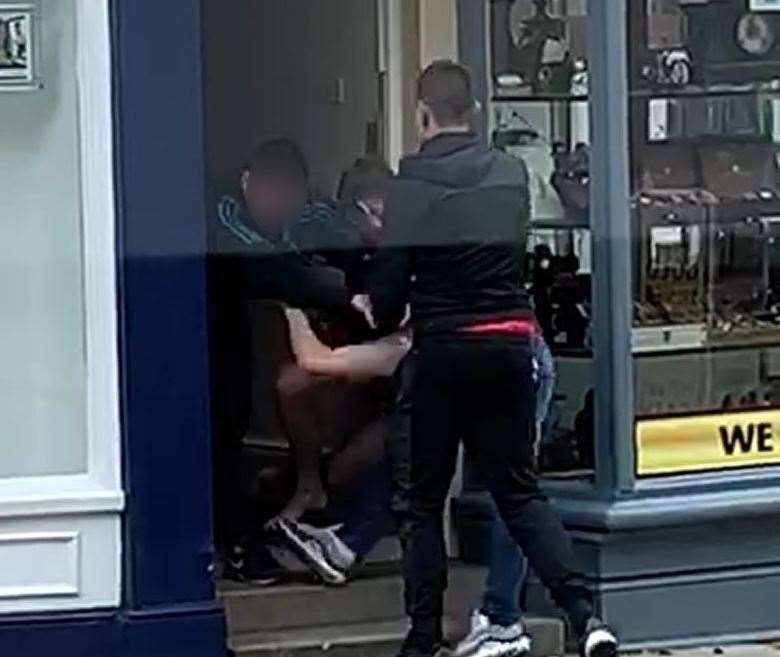 The three men pulled the man from his flat in Herne Bay's High Street (14800284)