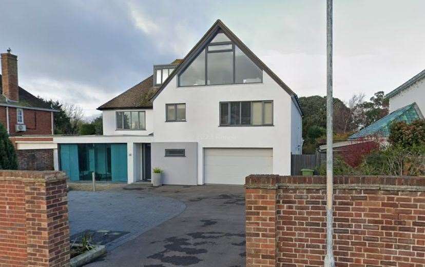 A modern property on the most expensive street in Folkestone. Picture: Google