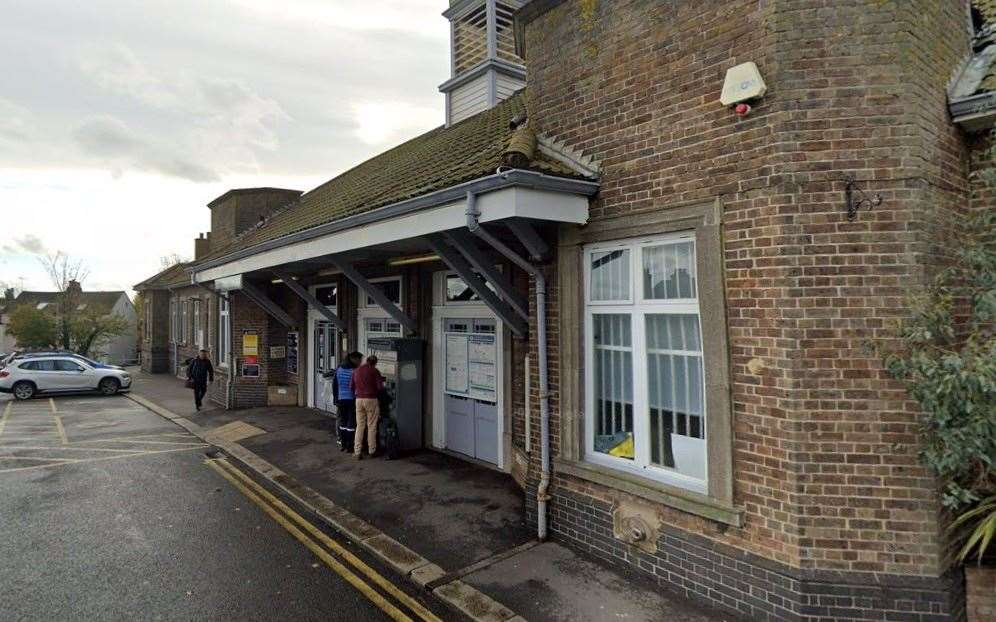 A woman died at Broadstairs railway station. Picture: Google