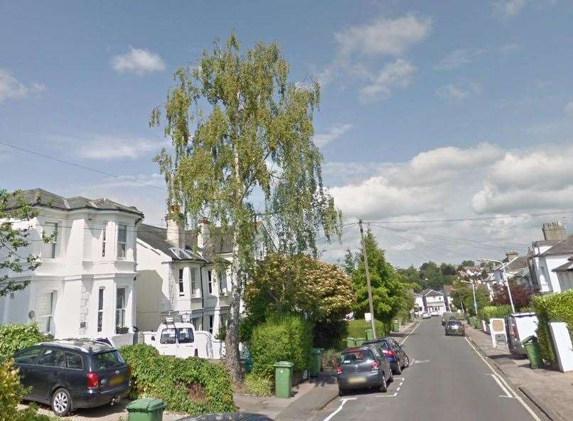 Beulah Road, Tunbridge Wells, near where the fire broke out. Picture: Google Street View
