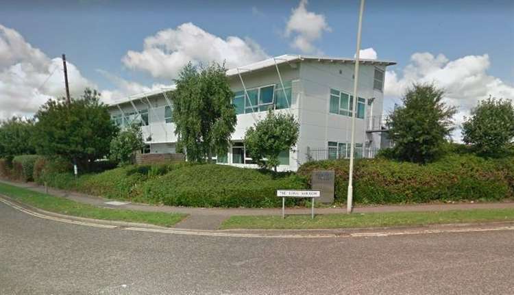 Three covid cases have been confirmed at the IC24 site in Ashford. Photo: Google Maps