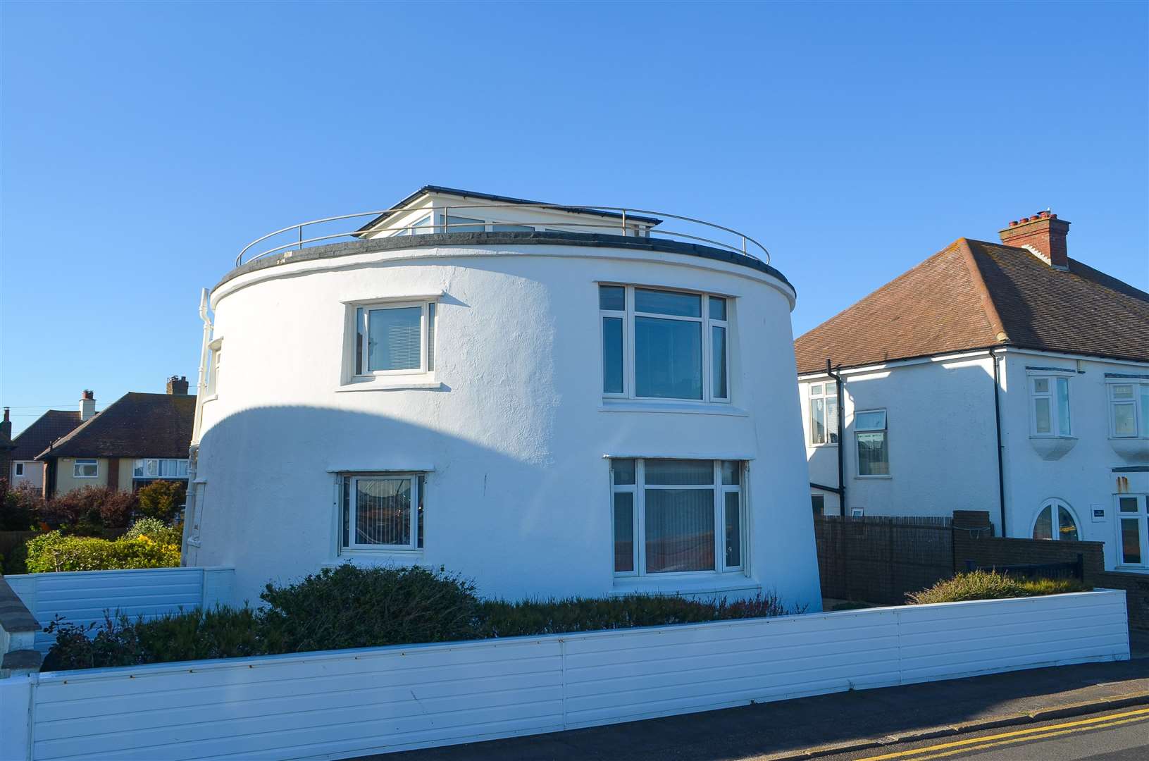 Converted Martello Tower in Hythe