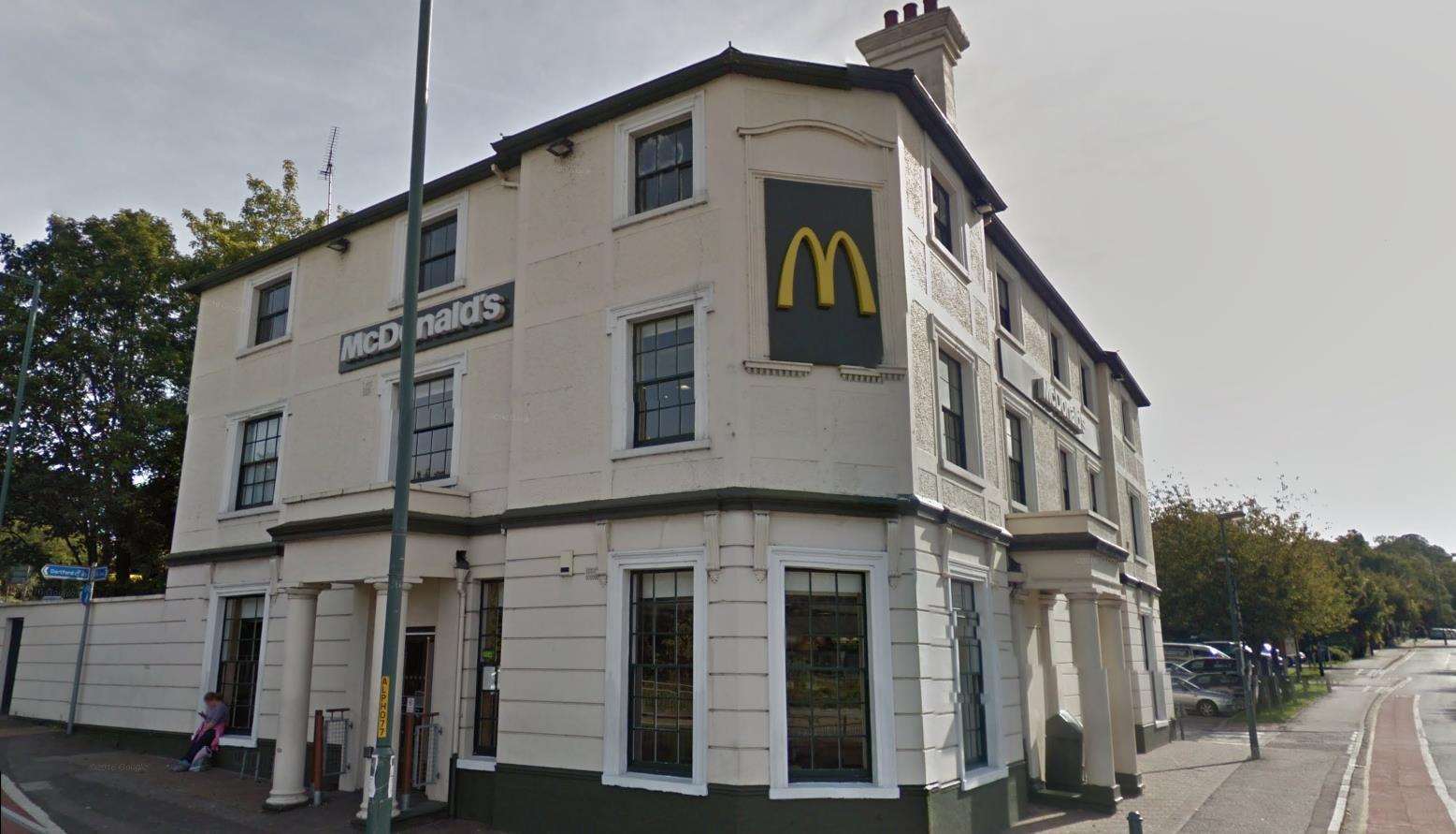The McDonald's in London Road, Greenhithe