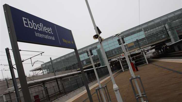 Eurostar services used to stop at Ebbsfleet International. Picture: Nick Johnson