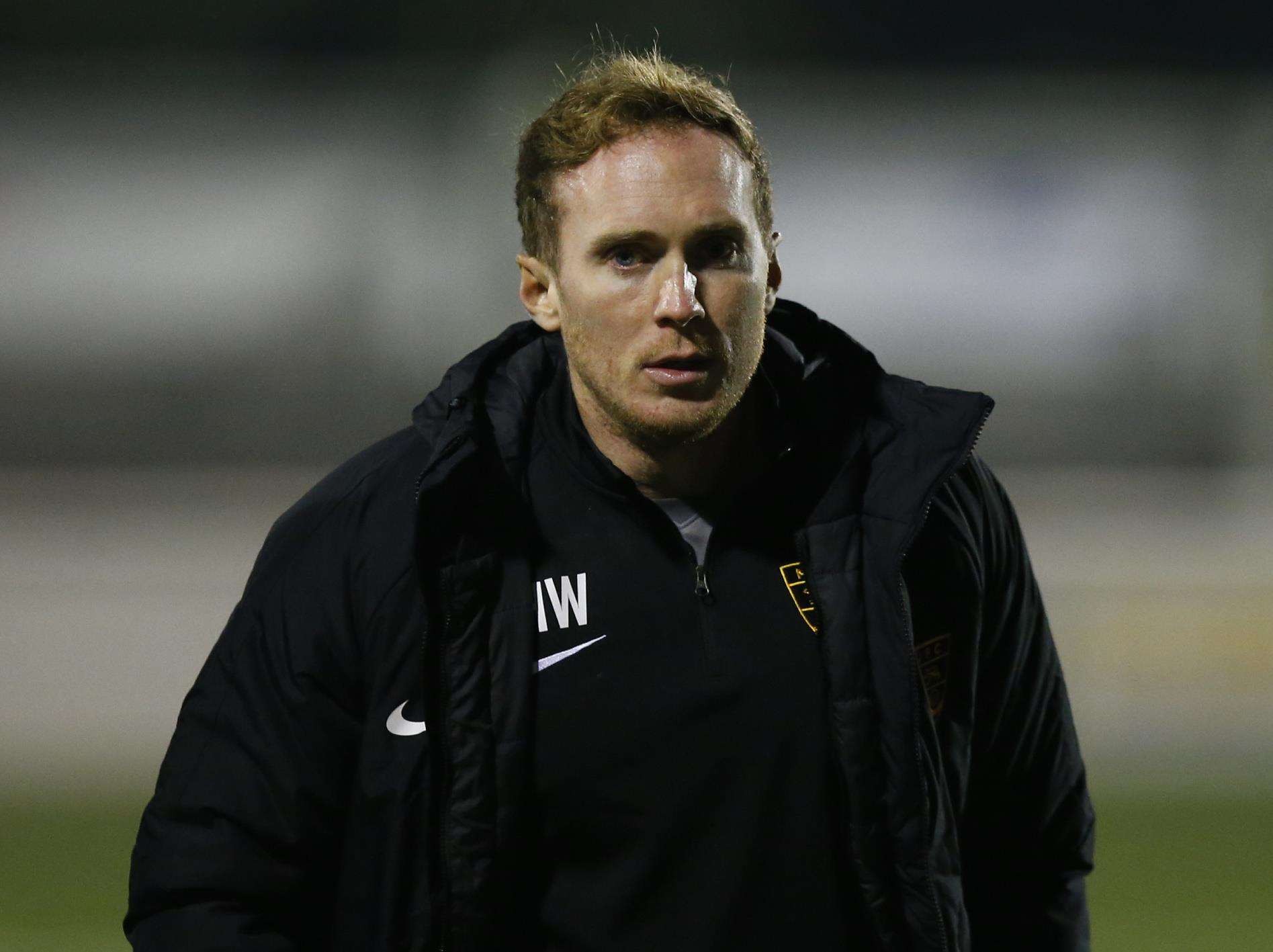Maidstone United manager Harry Wheeler Picture: Andy Jones
