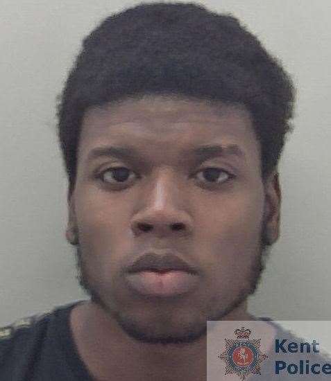 County lines dealer Showayne Thompson has been jailed Picture: Kent Police