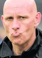 Manager Mark Stimson will hope Gillingham get back to winning ways against Dagenham