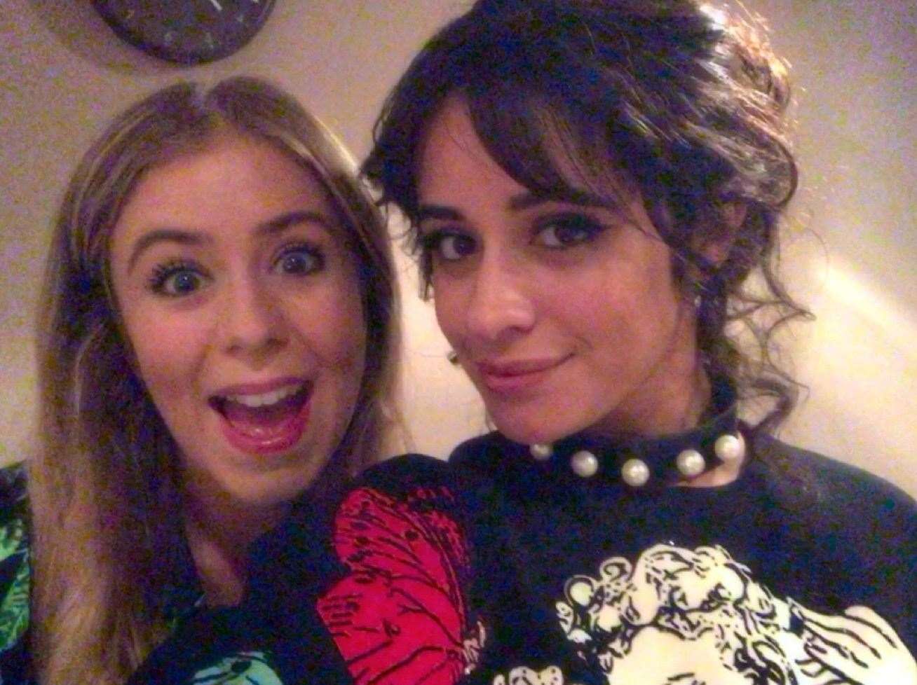 Laura from kmfm Breakfast with Camila Cabello