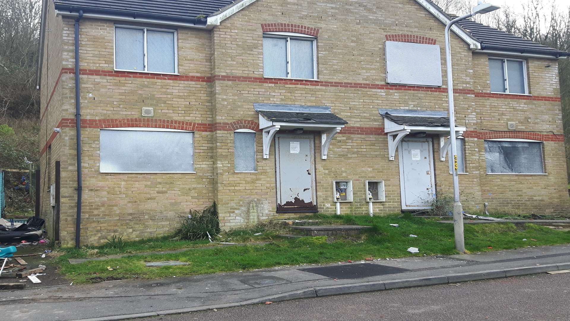 The derelict homes in Randolph Road will be developed as part of the dementia village