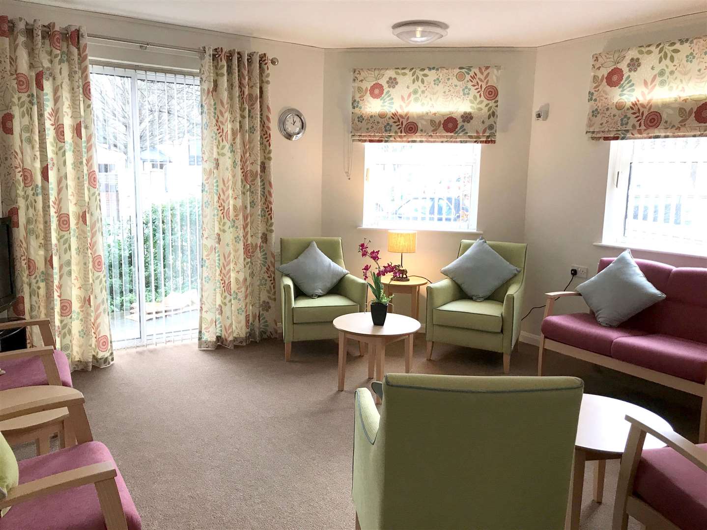 Retirement homes have been refurbished and upgraded with heating systems and complete redecoration of their communal areas
