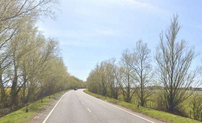 A2070 at Brenzett near New Romney. Picture: Google