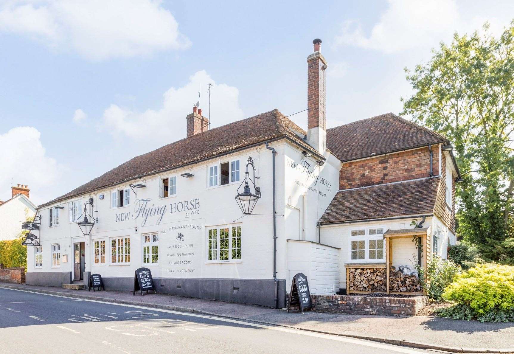 The New Flying Horse, Wye was named Shepherd Neame Pub of the Year. Picture: Shepherd Neame