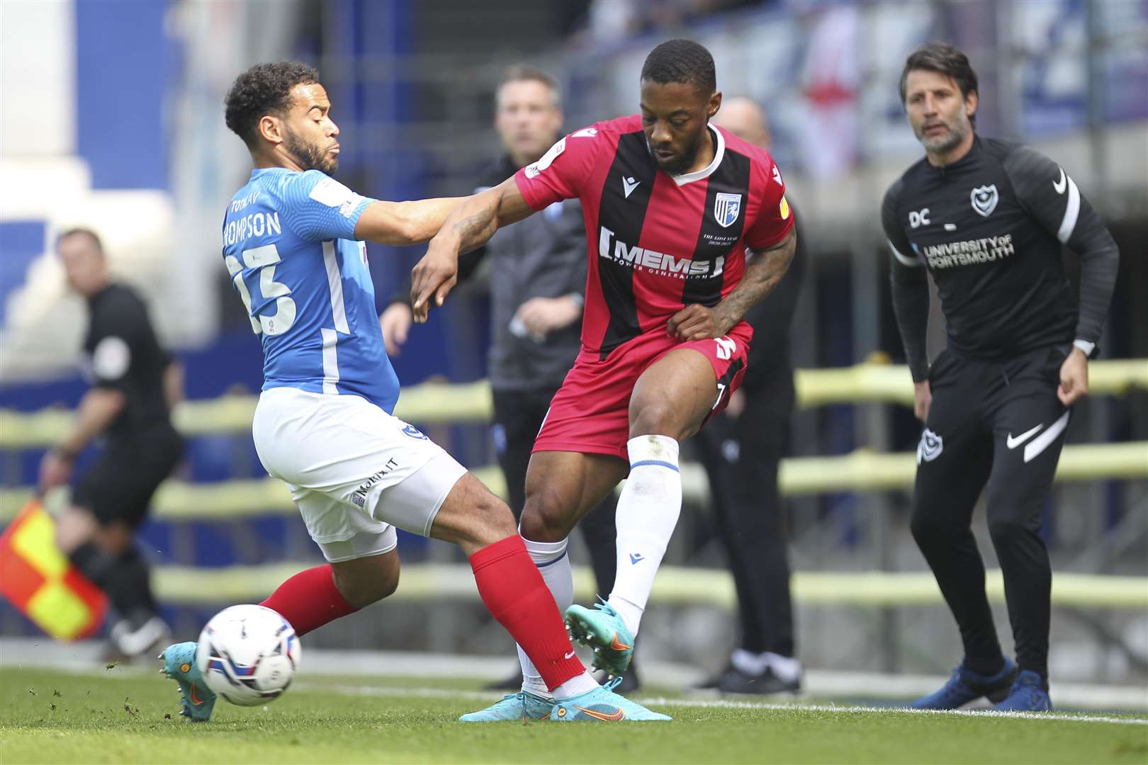 Ryan Jackson had a mixed weekend against Portsmouth last time out Picture: KPI
