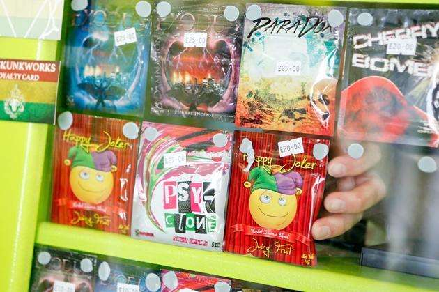 Legal highs were banned in 2016