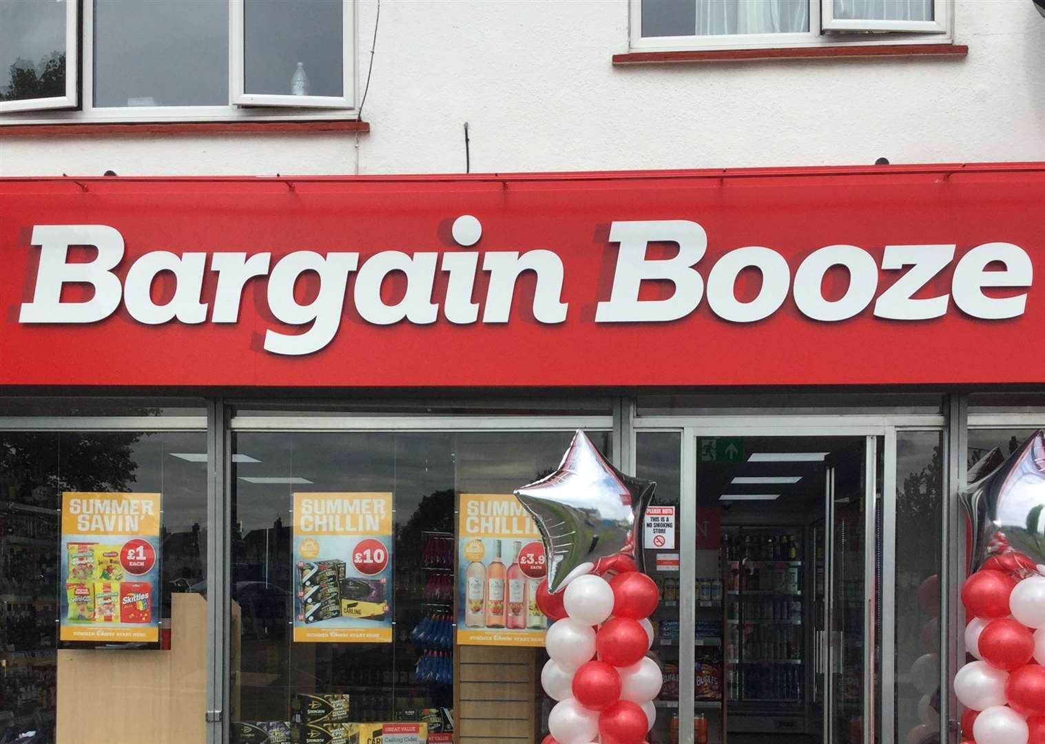 There are four Bargain Booze shops in Kent