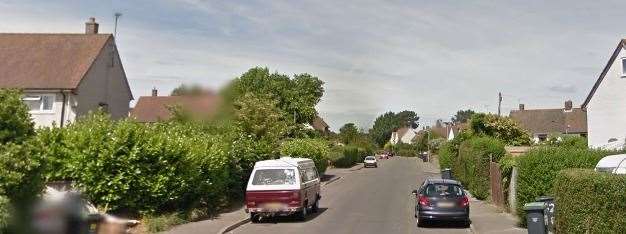Crews were called to Fatherwell Avenue, West Malling. Picture: Google street view