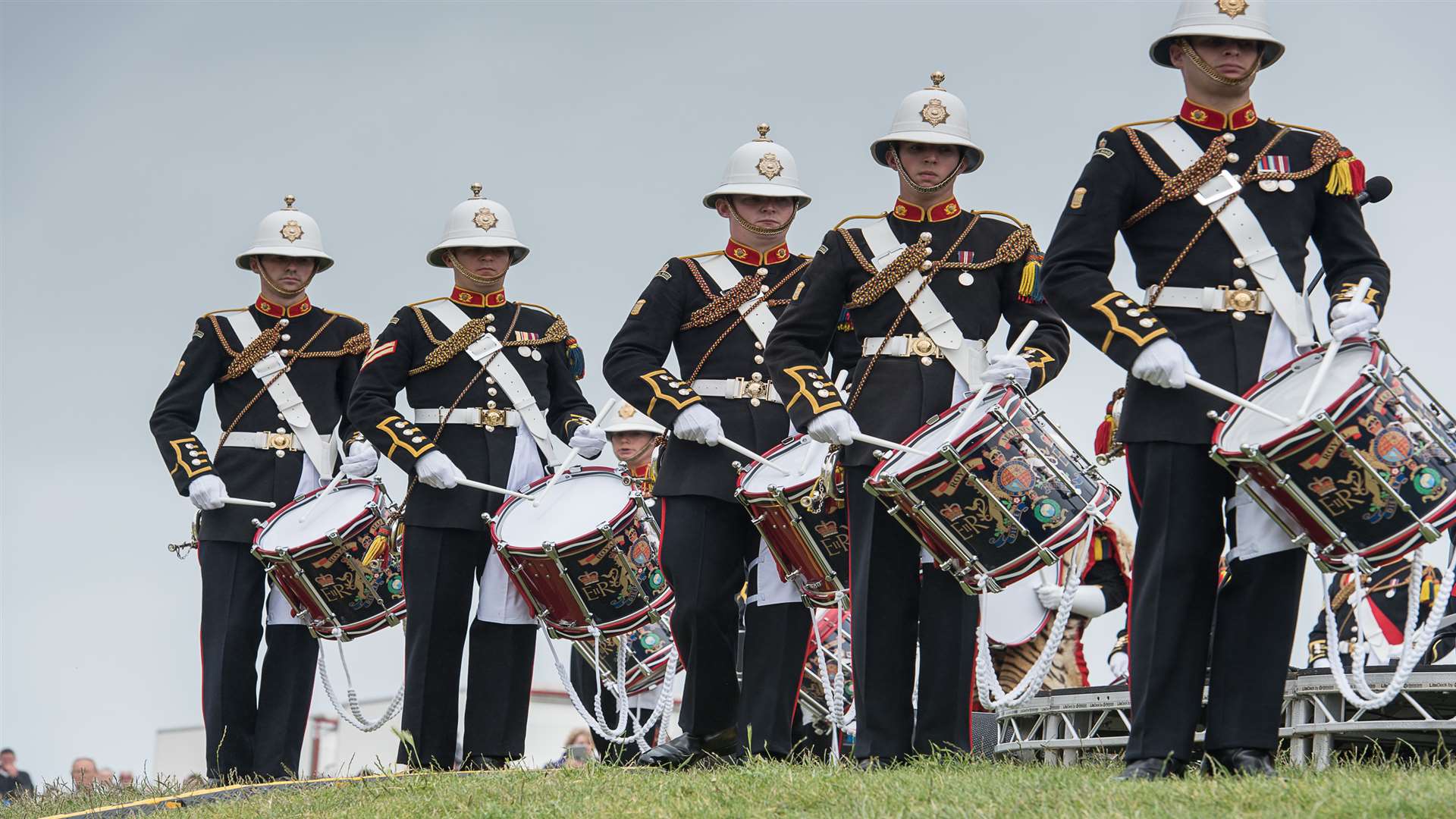 The annual Marines on the Green concert
