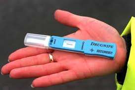 The drug test now given by police. Google image.