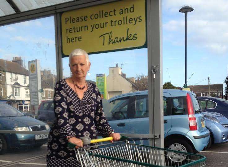Cllr Pam Brivio is 'pleased' that Morrisons will reintroduce trolley locks