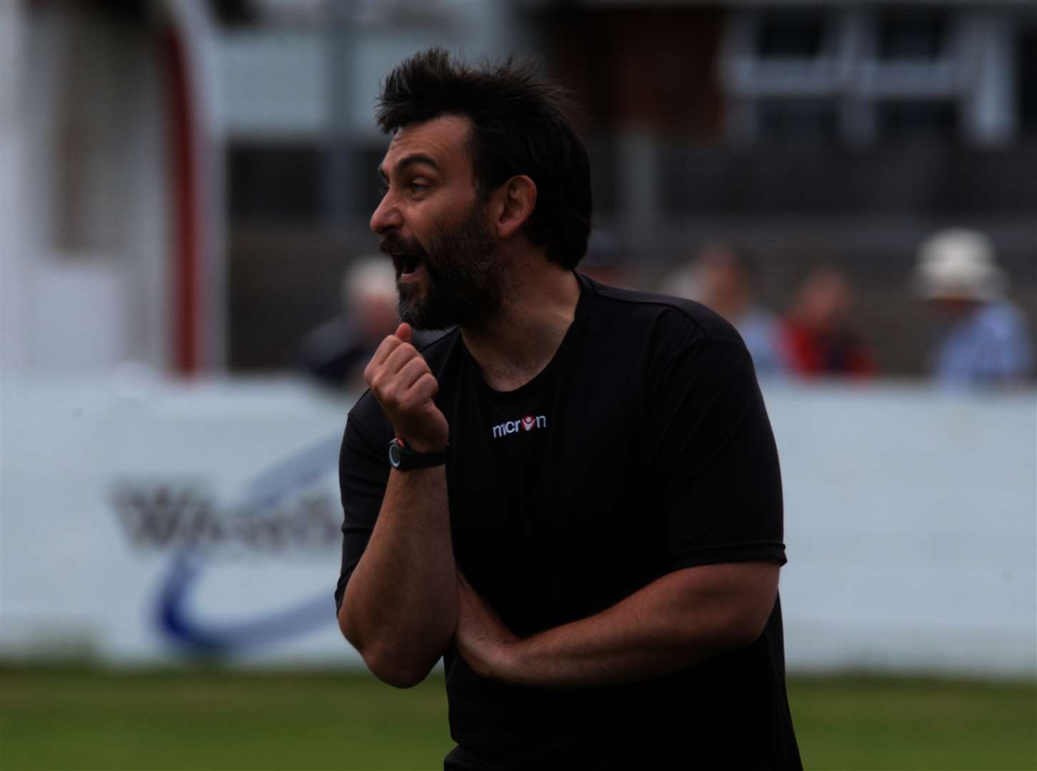 Ramsgate boss Lloyd Blackman will have an increased playing budget next season Picture: Chris Davey